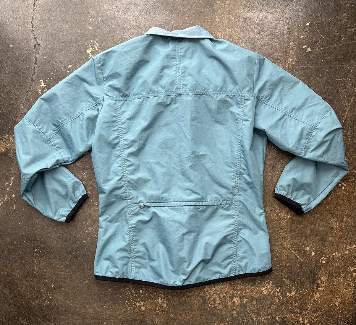 Nike × Vintage Vintage Women’s Nike Teal Rain Jacket Size S / US 4 / IT 40 - 3 Thumbnail