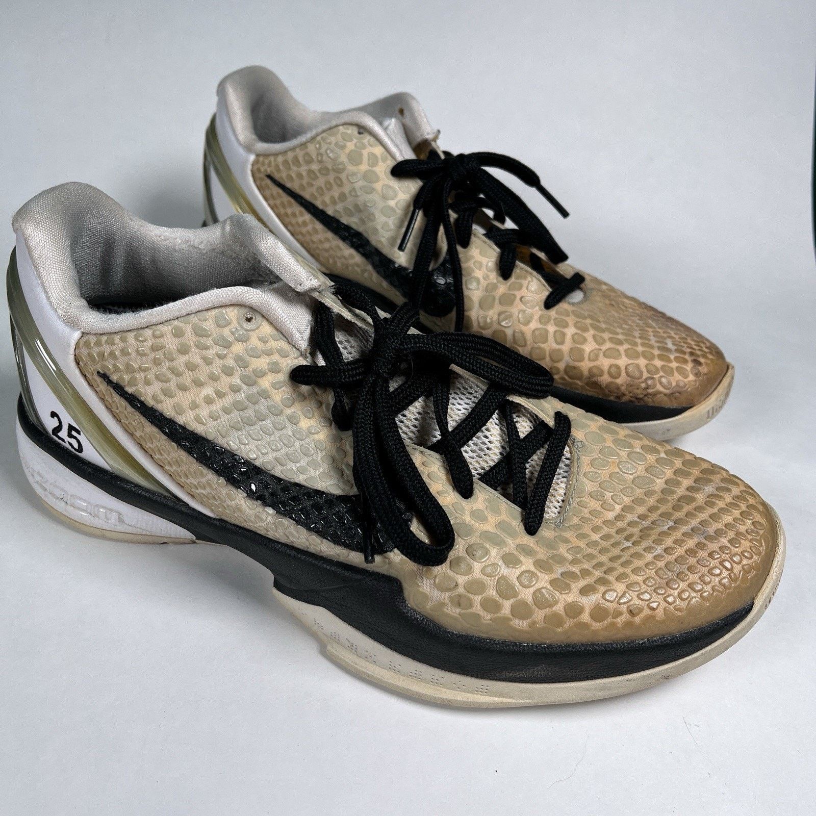 Nike 2011 Nike Kobe 6 NikeID 446897-991 Men US 6.5 Sz Customized Size US 6.5 / EU 39-40 - 3 Thumbnail