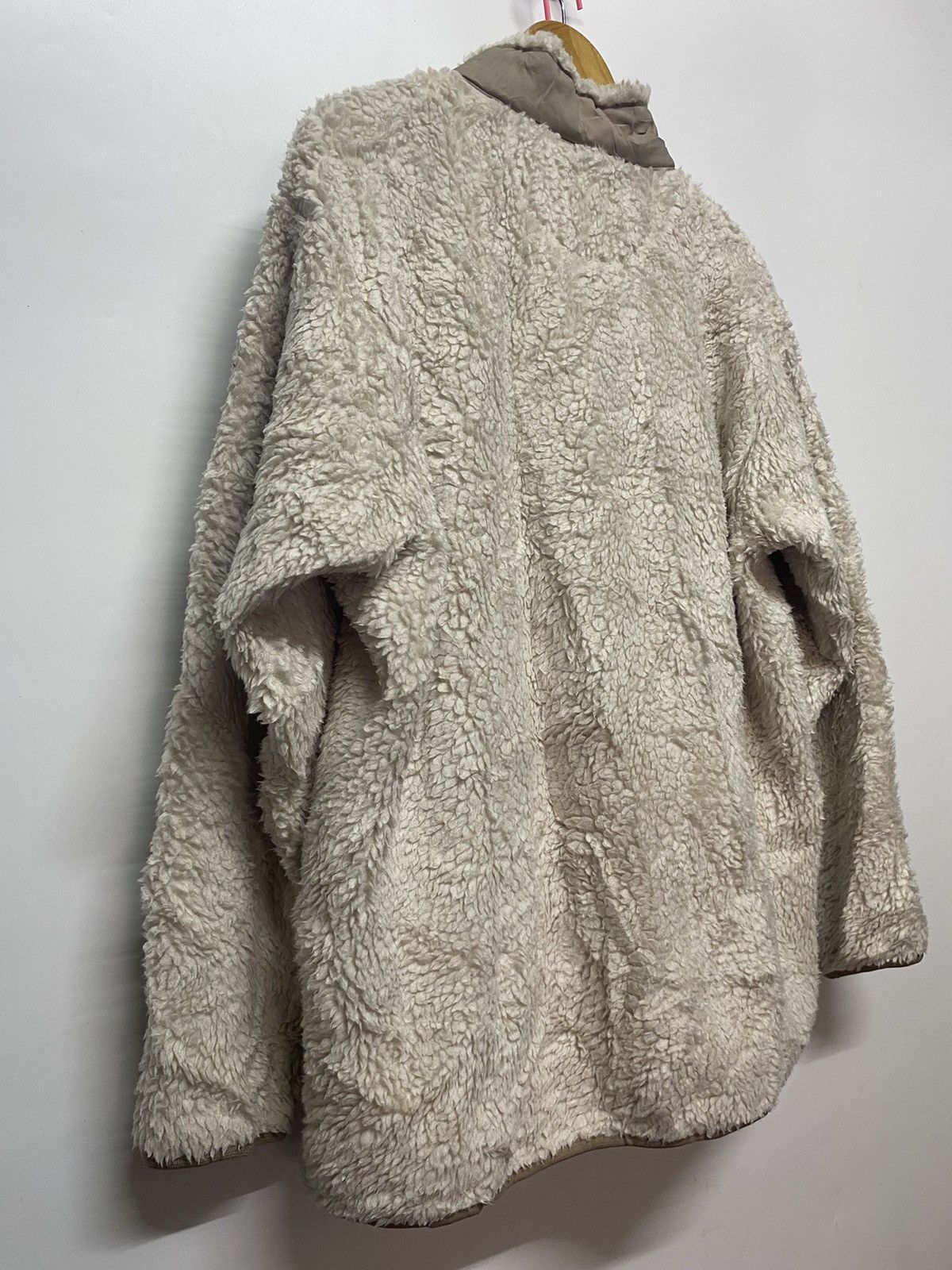 Uniqlo × White Mountaineering Uniqlo x White Mountaineering Sherpa Half Button Jacket Size US L / EU 52-54 / 3 - 7 Thumbnail