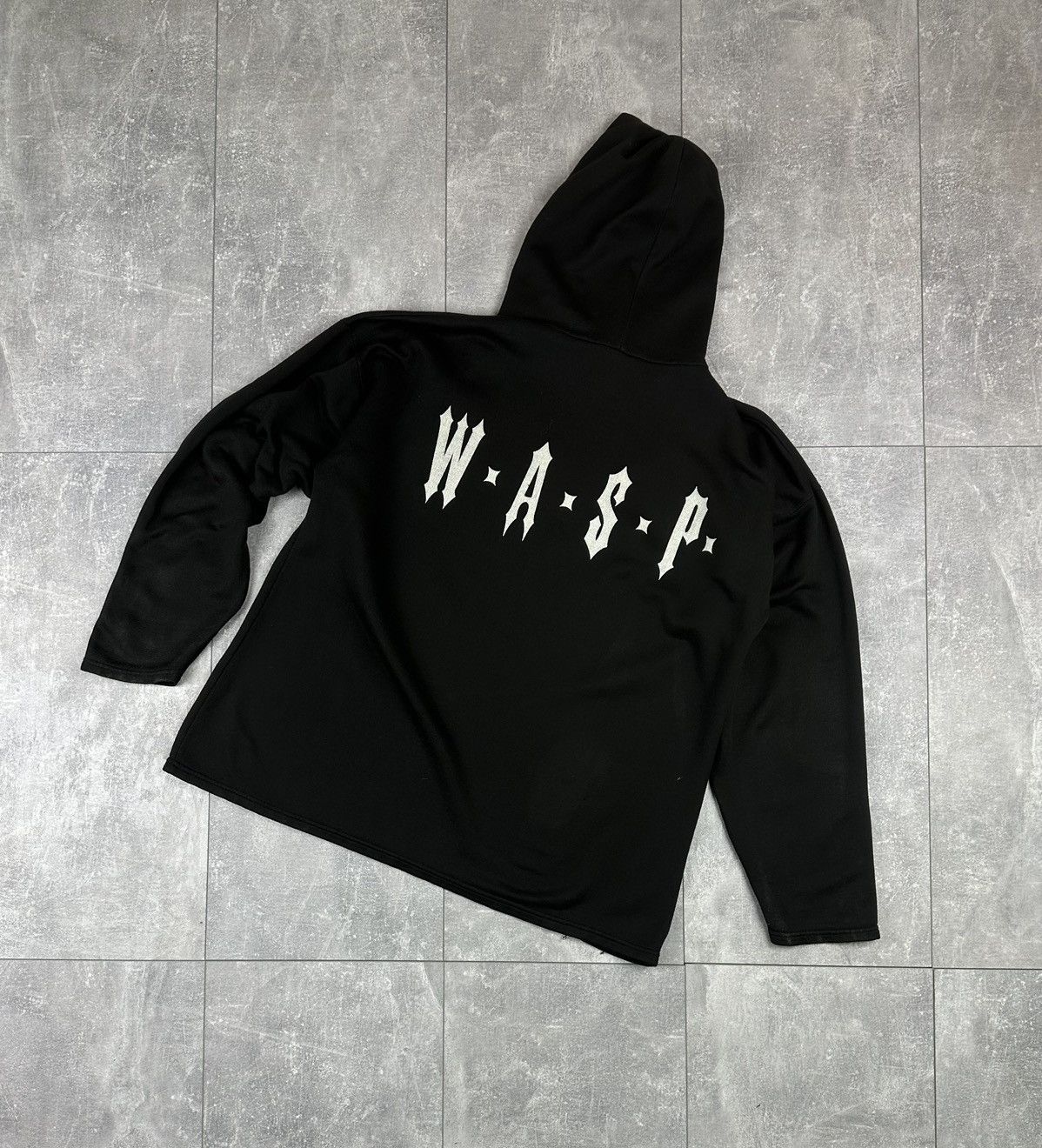 Gildan W.A.S.P. Holy Terror Hoodie Overprint Logo Size US XL / EU 56 / 4 - 3 Thumbnail