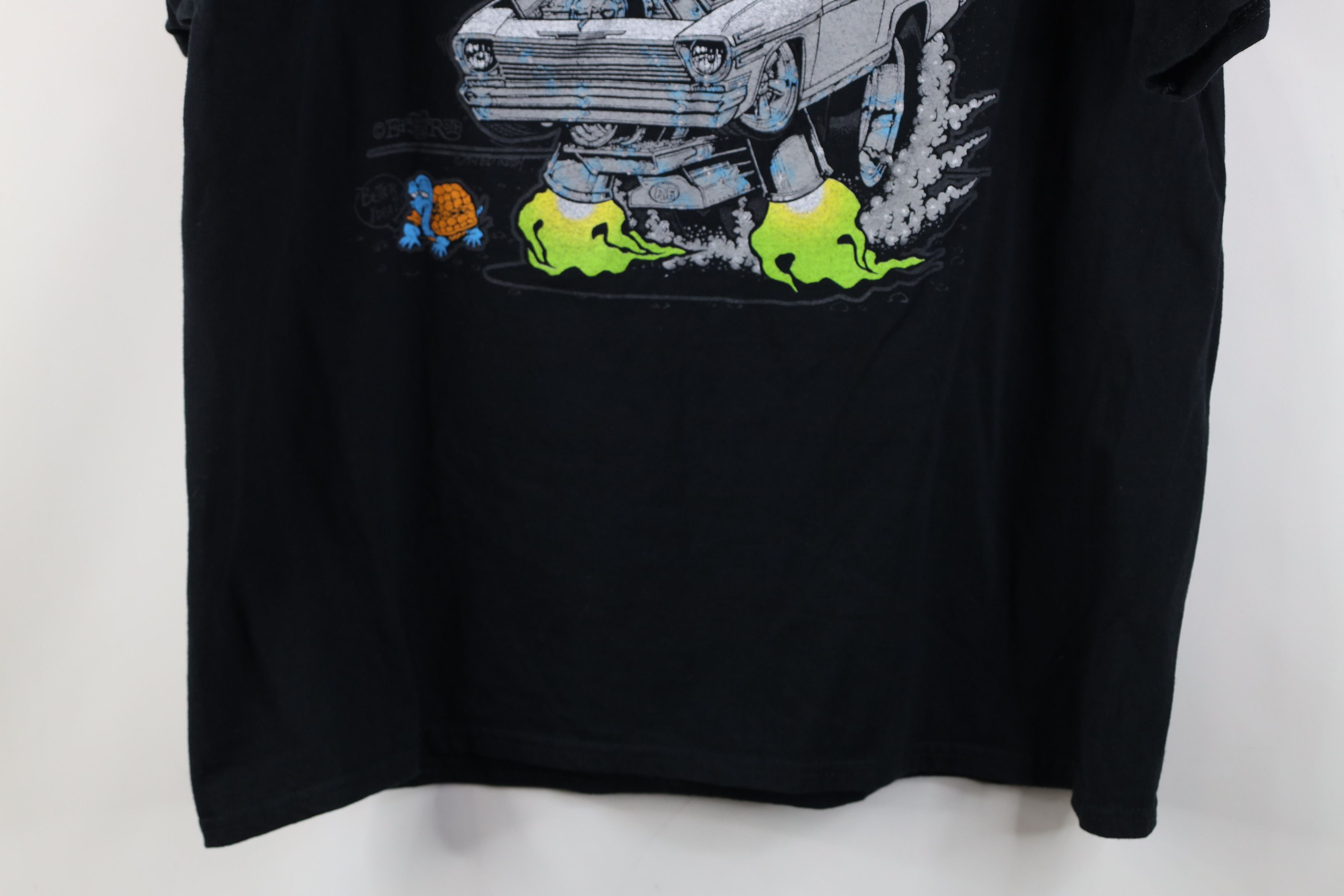 Vintage Retro Y2K Rat Fink Chevy's Car Racing Short Sleeve T-Shirt Size US XL / EU 56 / 4 - 15 Thumbnail