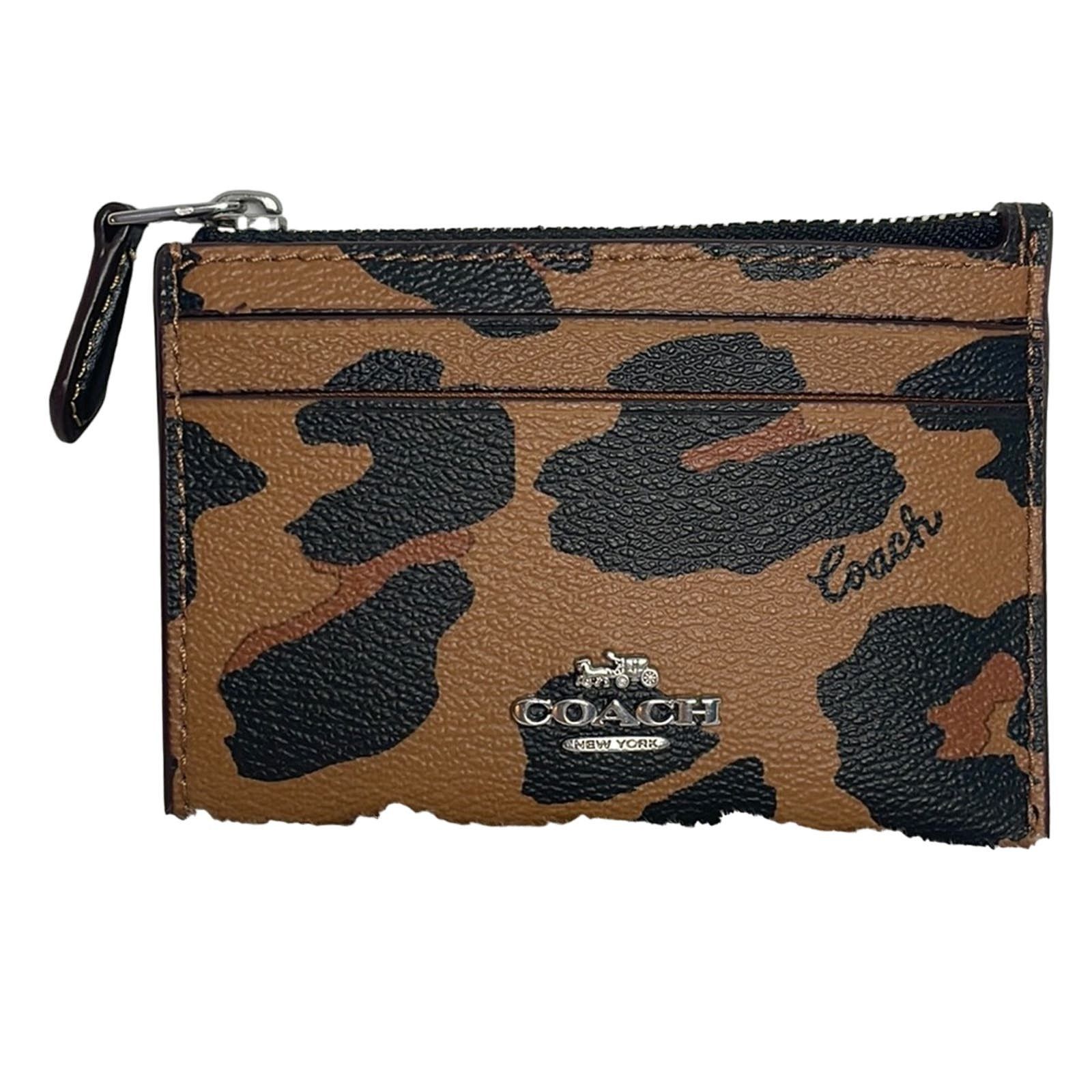 NWT Coach Animal Print Wallet