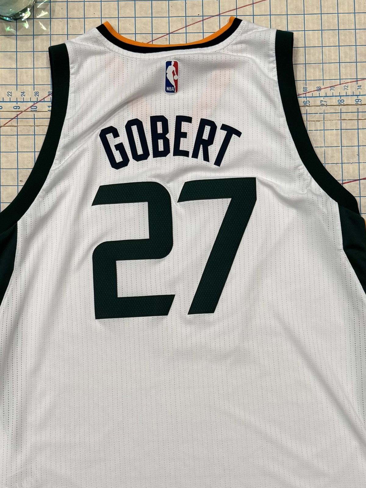 Adidas Adidas Utah Jazz Rudy Gobert Swingman Jersey White 2016 XL Size US XL / EU 56 / 4 - 11 Thumbnail