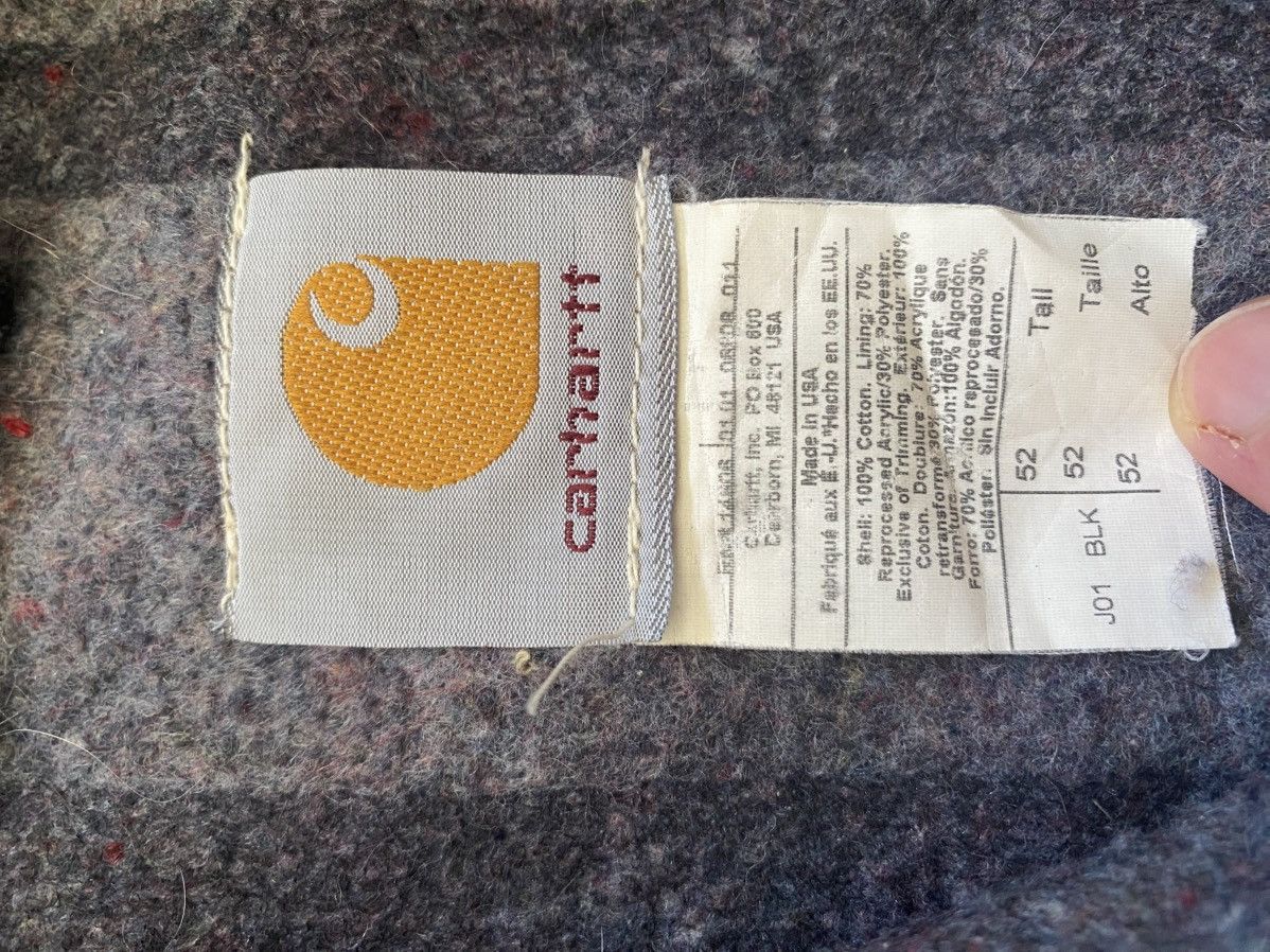 Carhartt × Vintage Faded black Carhartt jacket Size US L / EU 52-54 / 3 - 3 Thumbnail