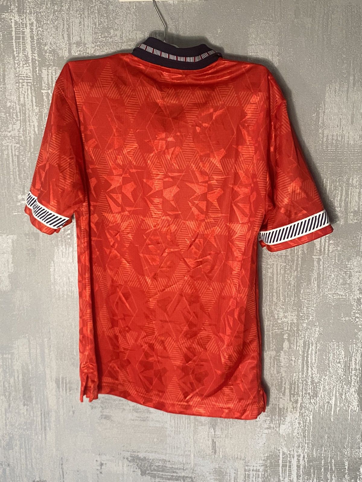 Other UK × Vintage Vintage England Score Draw Soccer Jersey National Team Size US S / EU 44-46 / 1 - 4 Thumbnail