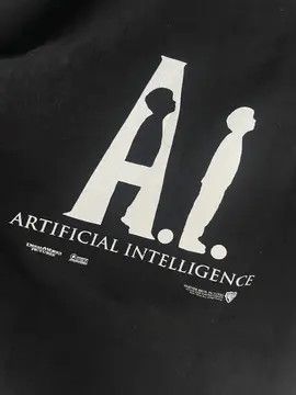 image of Tee Shirt x Vintage Artificial Intelligence 2001 Warner Bros Picture in Black, Men's (Size Medium)