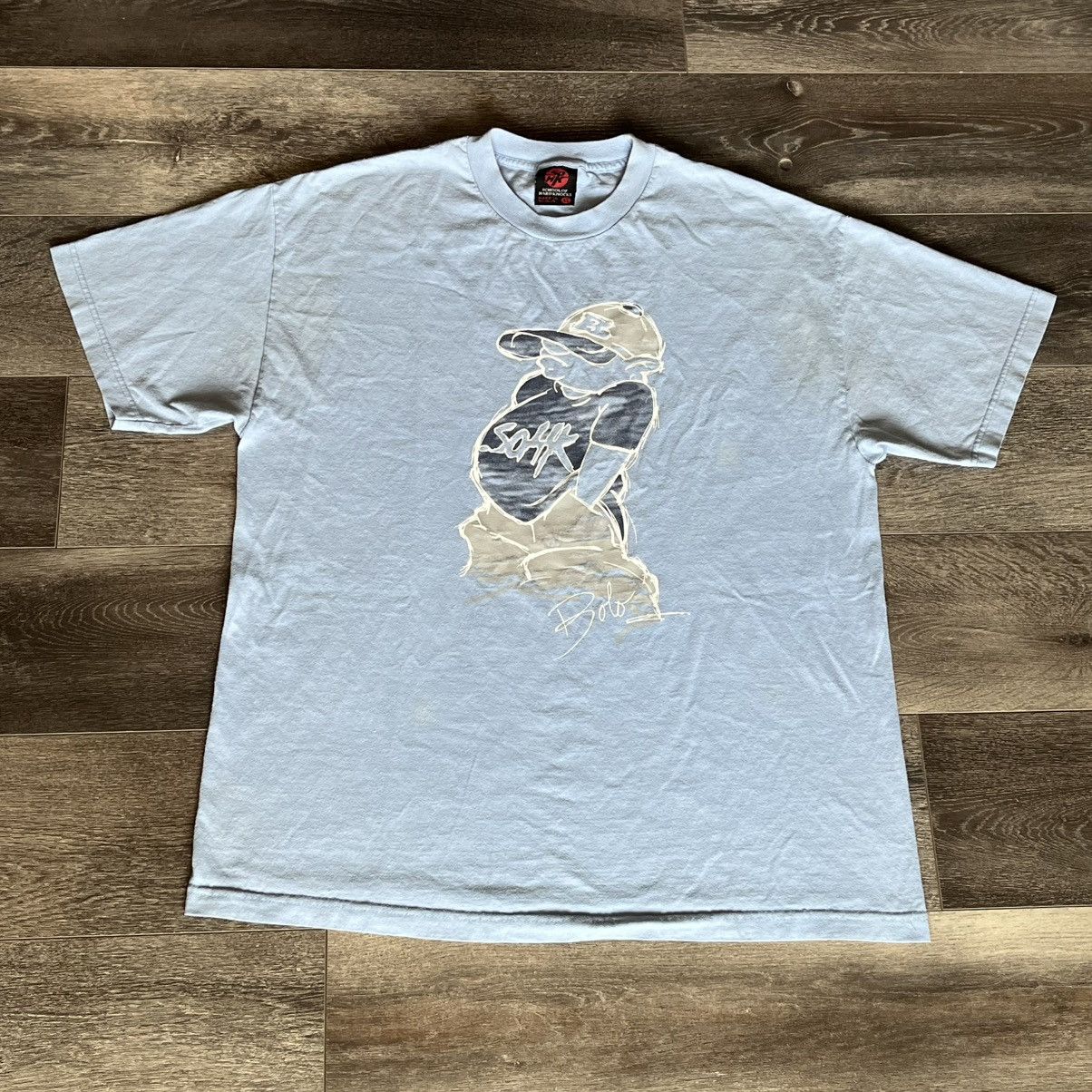 Vintage Vintage 1990s School of Hard Knocks Lil Bolo Graphic Rap Tee Size US XL / EU 56 / 4 - 1 Thumbnail