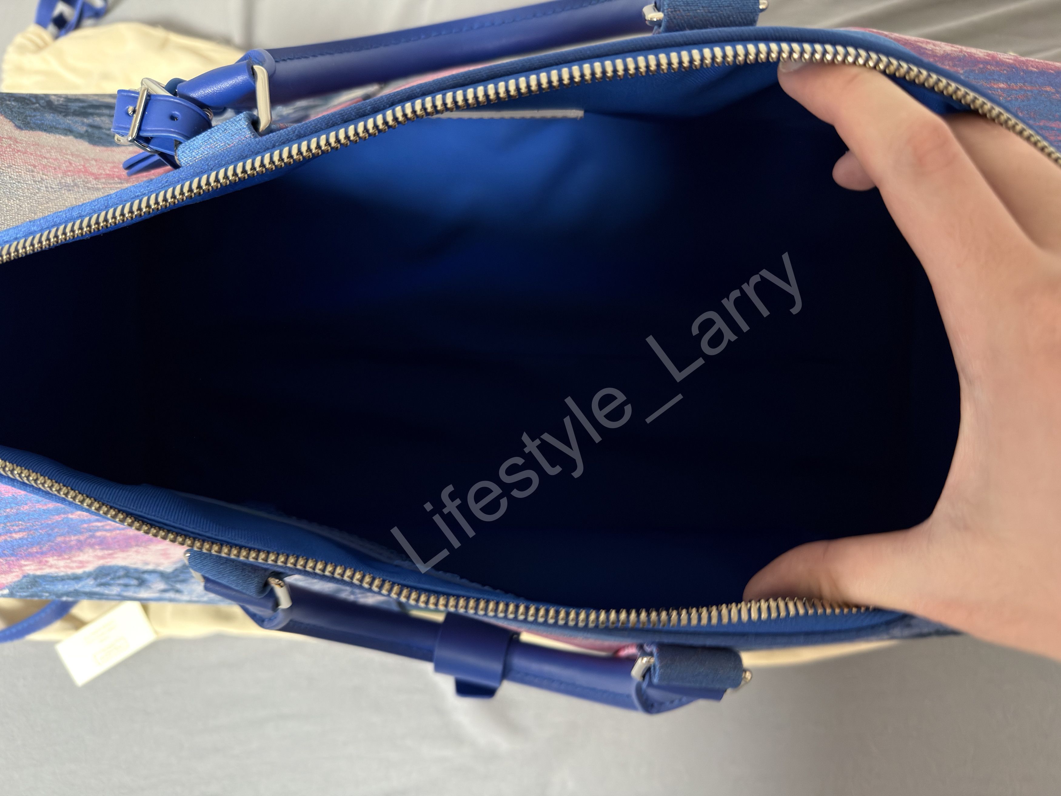 Louis Vuitton Louis Vuitton SS22 Landscape Keepall 50B Virgil Abloh M59676 Size ONE SIZE - 9 Thumbnail