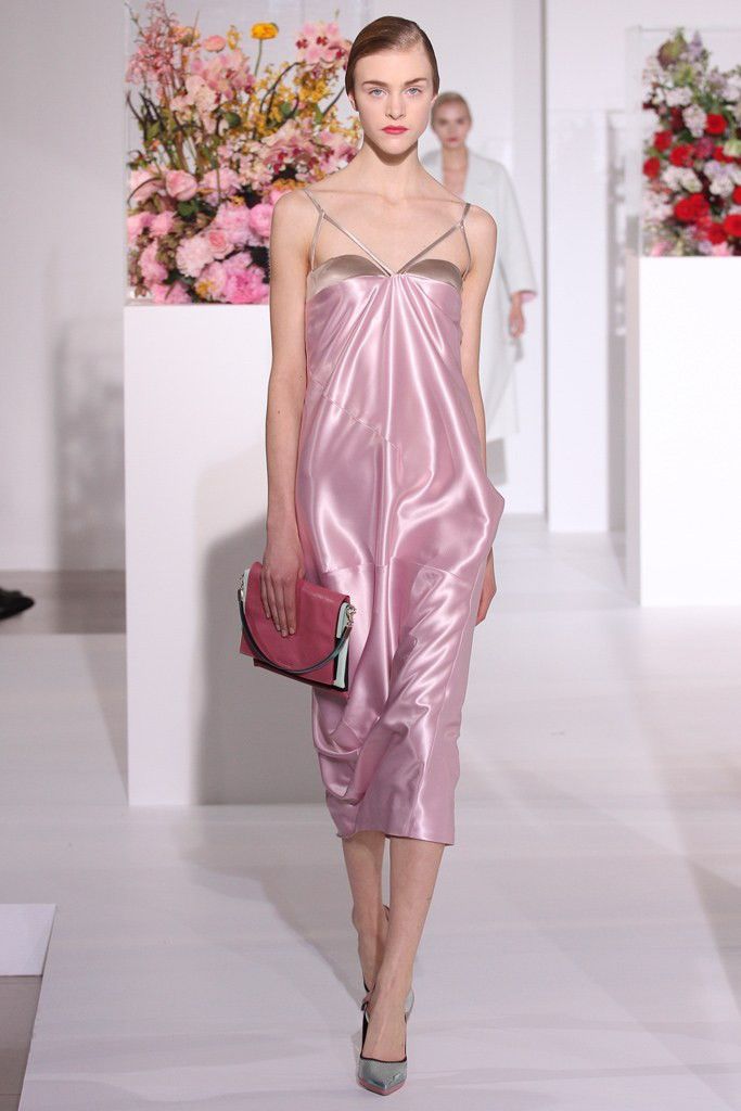 Jil Sander × Raf Simons Jil Sander Midi Dress from Raf Simons Era Size XS / US 0-2 / IT 36-38 - 9 Thumbnail