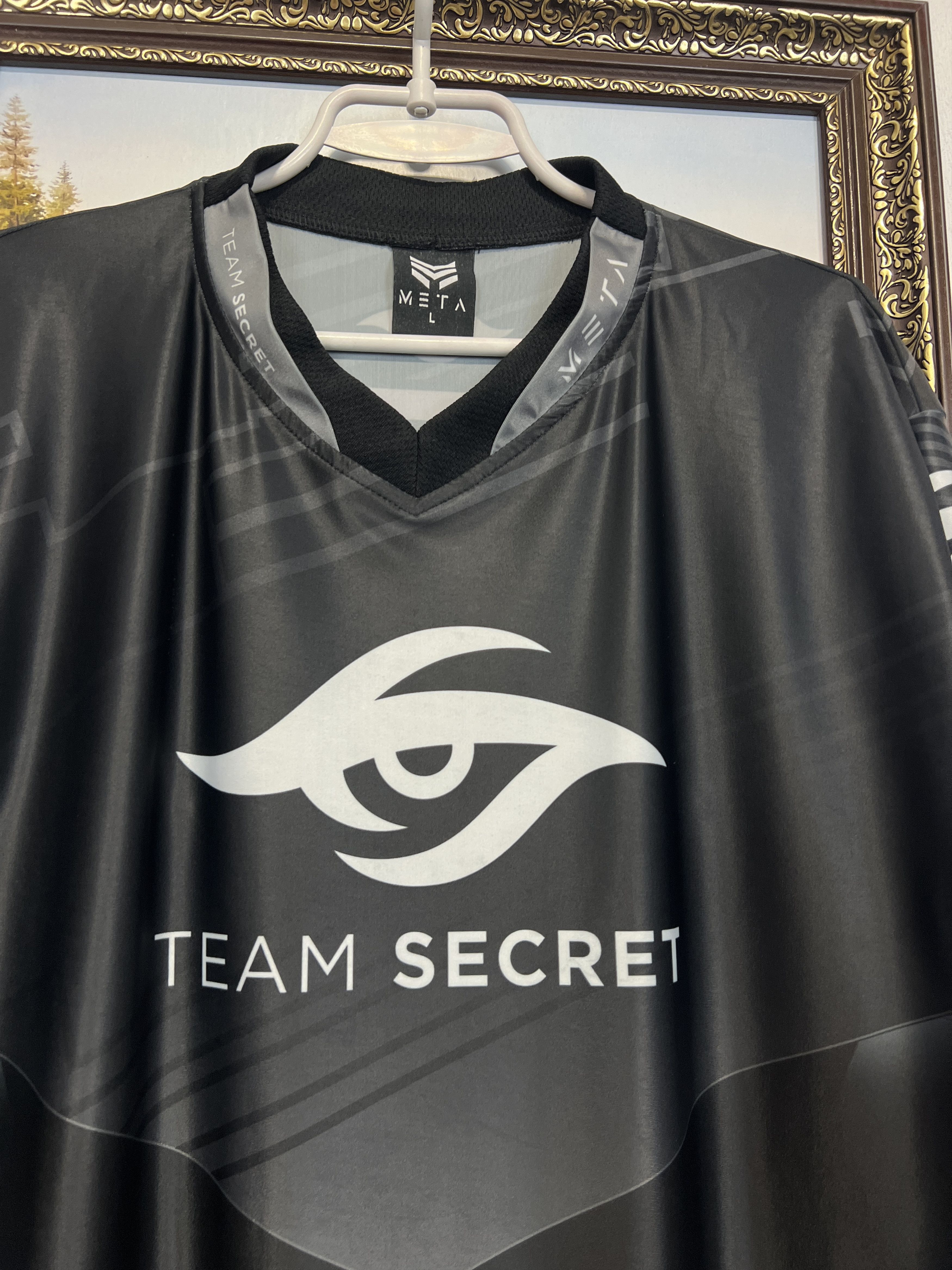 Vintage Meta Dota 2 Team Secret Gaming Jersey KheZu Match Worn Shirt Size US L / EU 52-54 / 3 - 3 Thumbnail