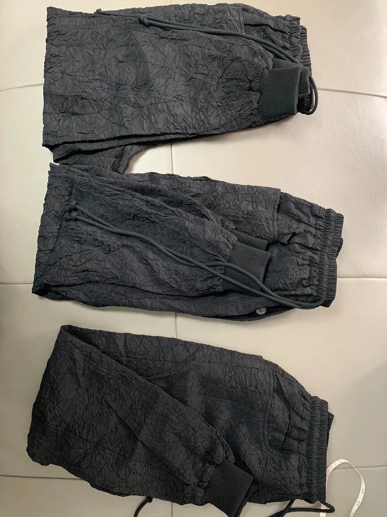 Anonymous Club black casual pleated sweatpants from song for mute-2508 Size US 44 / EU 60 - 9 Thumbnail