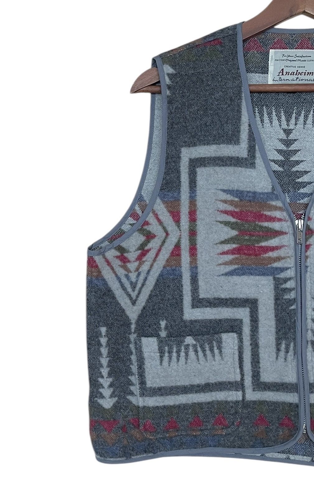 Japanese Brand × Vintage Vintage Japanese Brand Anaheim Navajo Vest 1990s Size US M / EU 48-50 / 2 - 3 Thumbnail