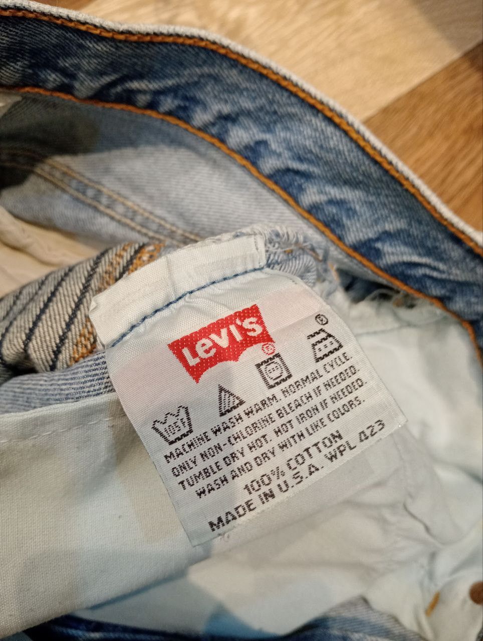 Levi's VINTAGE LEVI'S 501 X SONIC LAB REBUILD JEANS - SIZE 32 Size 31" - 13 Thumbnail