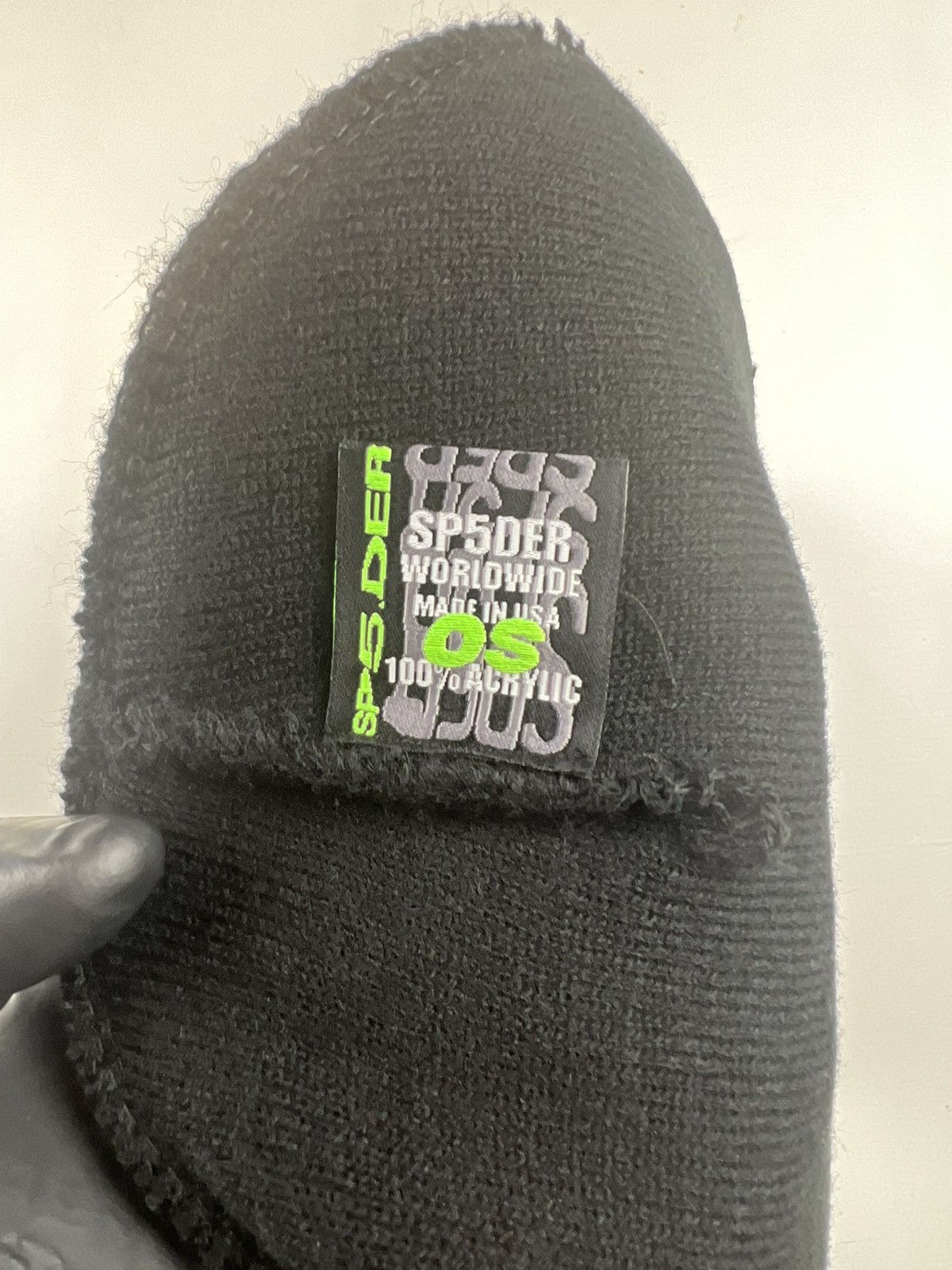 Sp5der Sp5der Rhinestone Beanie Size ONE SIZE - 4 Thumbnail