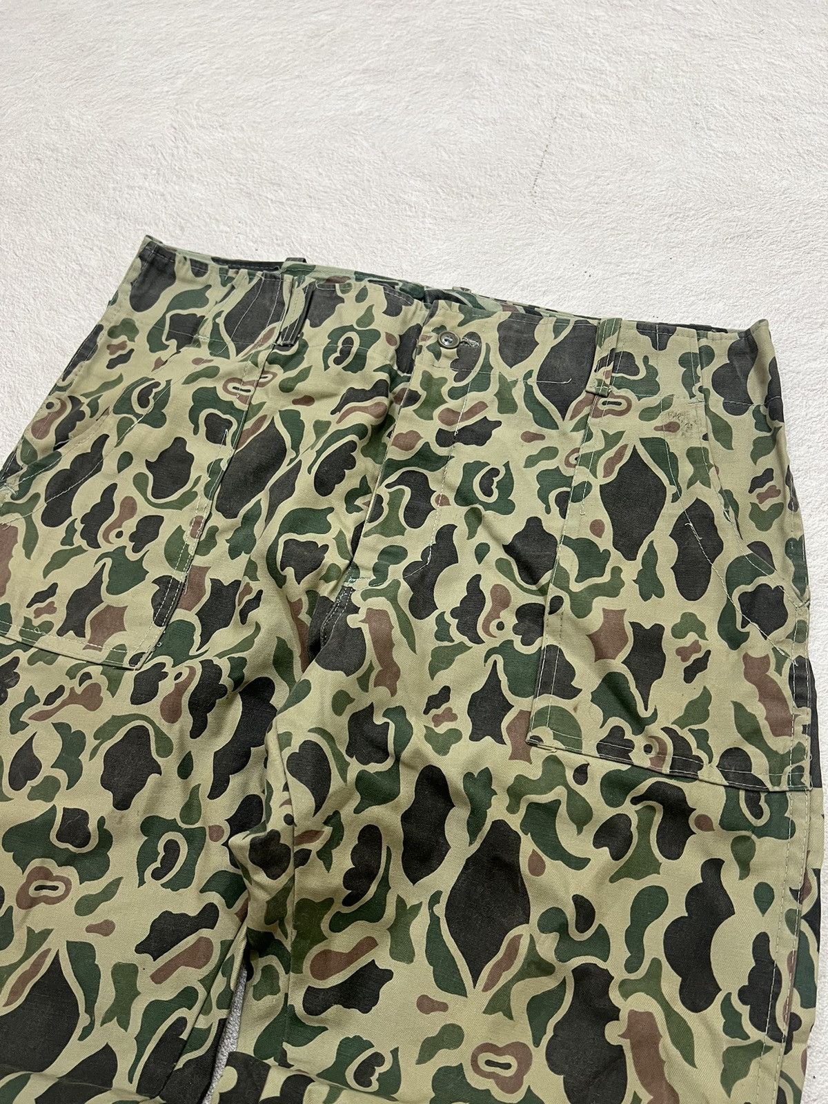 Buzz Rickson's 1980s Japanese Camo Frog Fatigue Military Trousers Lgb Ifsix Size US 34 / EU 50 - 4 Thumbnail