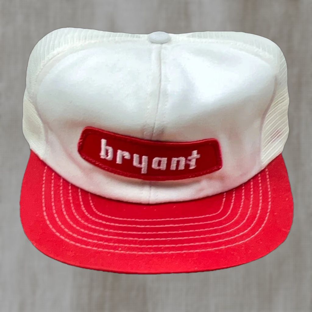 Vintage VINTAGE Swingster Trucker Hat Cap 80s Red Snapback Made in USA Farm Patch Mens Size ONE SIZE - 1 Thumbnail