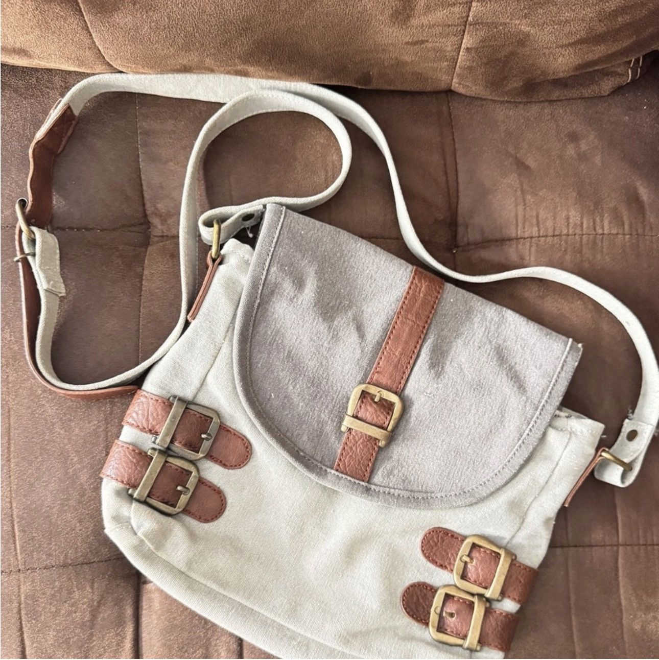 Other Mona B canvas crossbody bag Size ONE SIZE - 1 Thumbnail