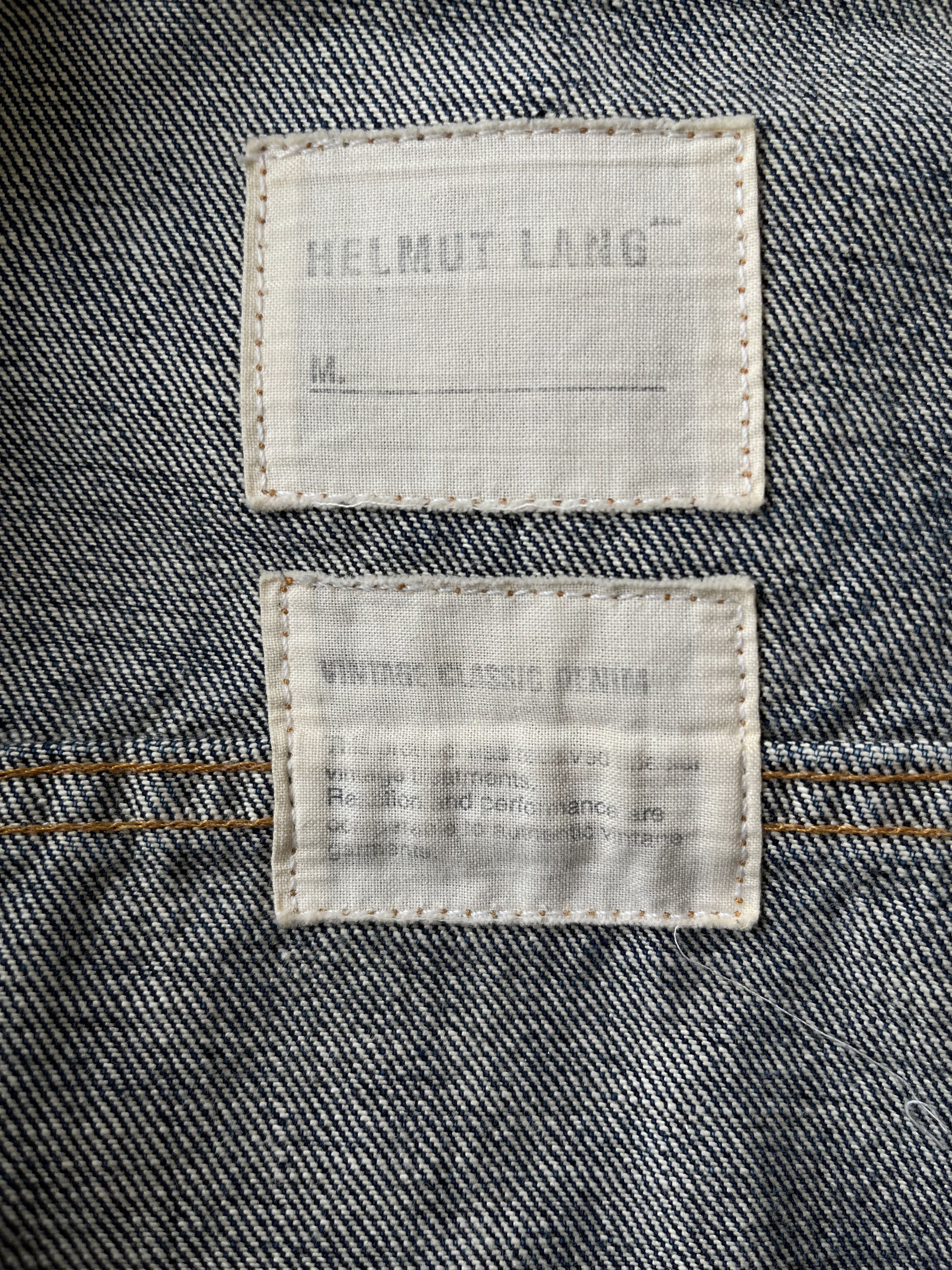Helmut Lang Helmut Lang denim 2000 Size US M / EU 48-50 / 2 - 6 Thumbnail