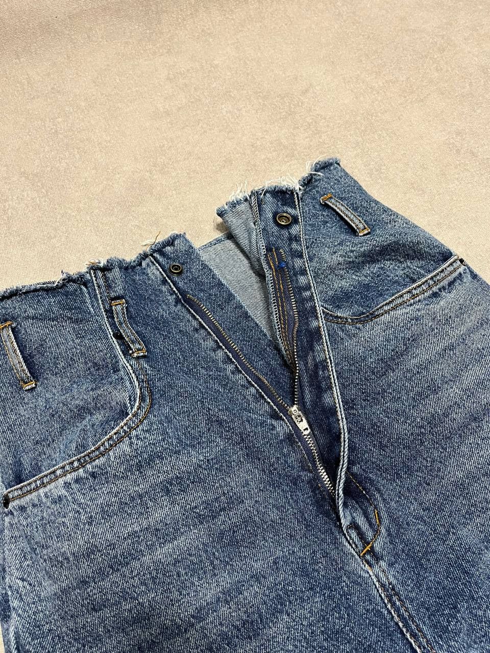 Alexander Wang Rare Alexander Wang Avant Garde Women`s Blue Jeans Denim S Size 27" / US 4 / IT 40 - 10 Thumbnail