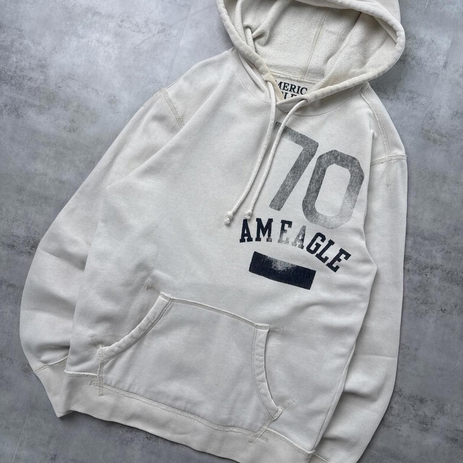 American Eagle Outfitters Y2K American Eagle 00s Grunge Hoodie Jacket Size US XS / EU 42 / 0 - 3 Thumbnail