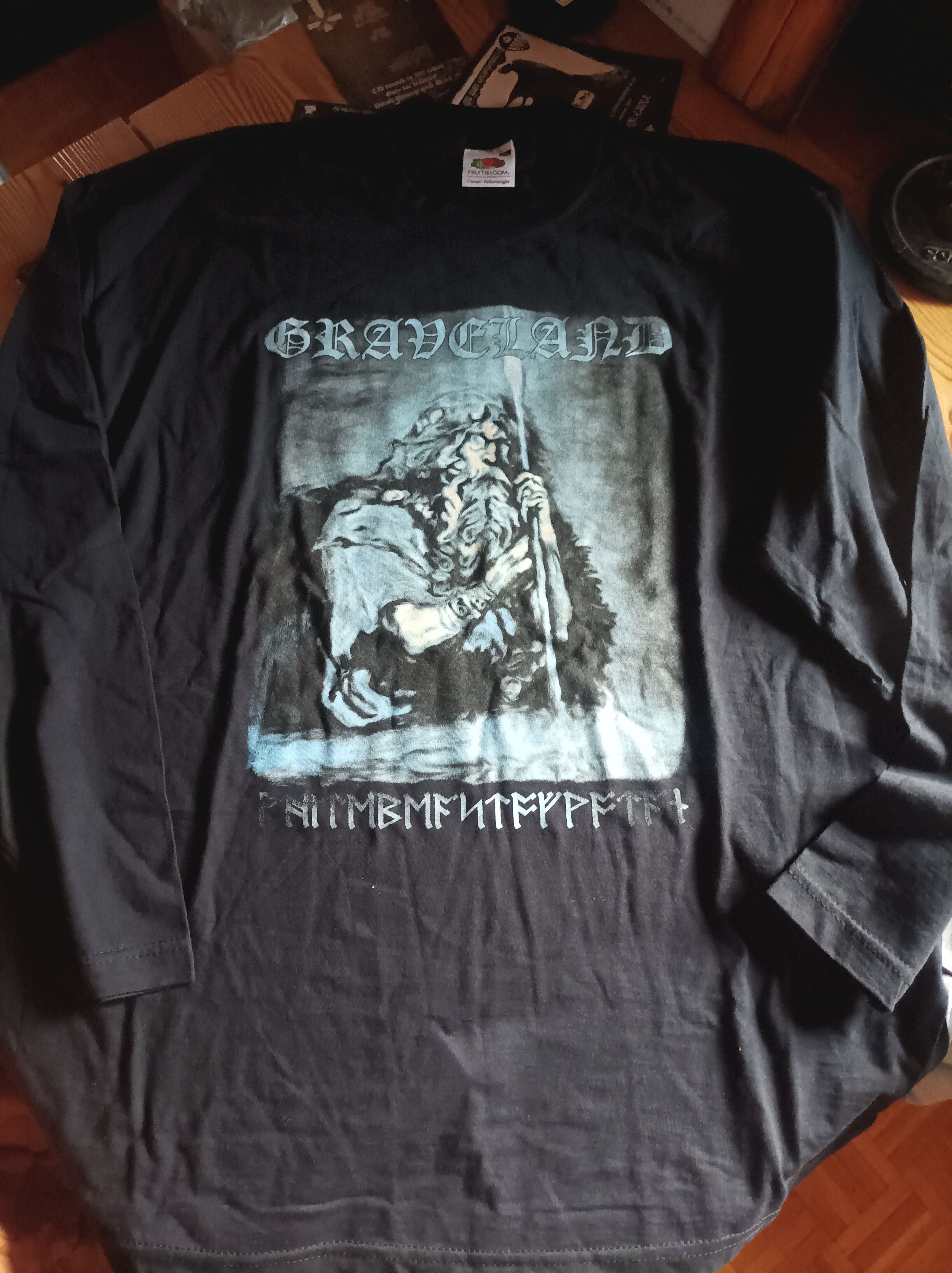 Band Tees × Vintage Graveland.memory vintage longsleeve Size US XL / EU 56 / 4 - 4 Thumbnail
