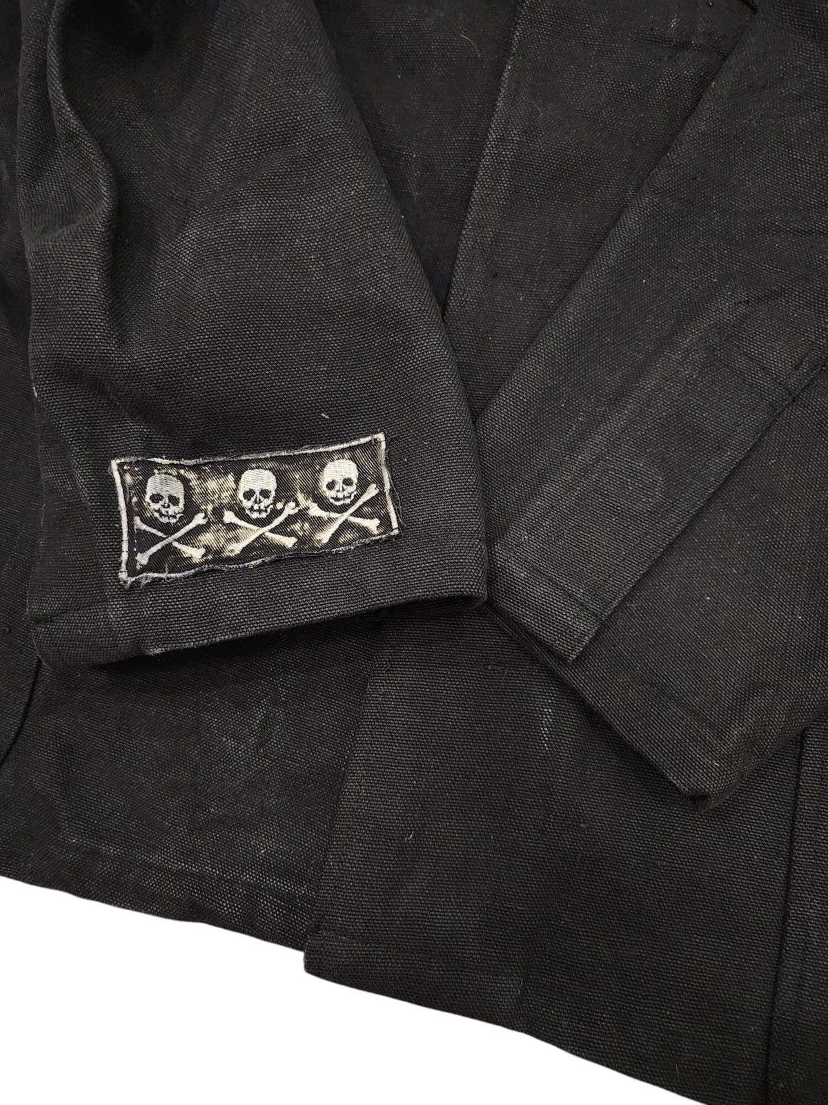 Japanese Brand 💥PUNK💥Gothic DOA Seditionaries Canvas Skull Parka F289 Size US L / EU 52-54 / 3 - 9 Thumbnail