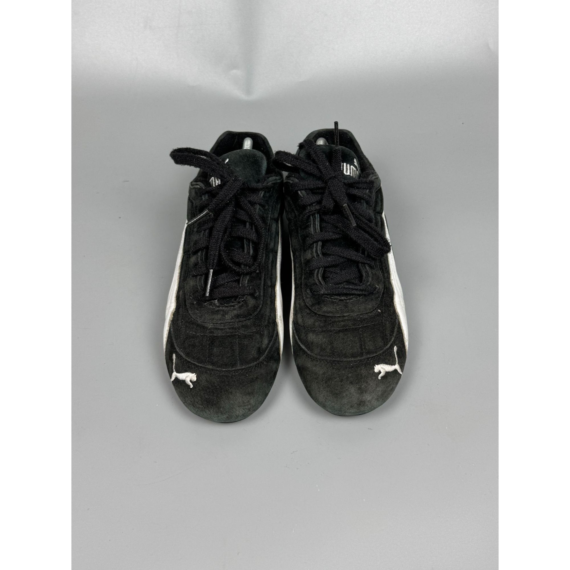 Puma Puma Speed Cat Vintage Black Suede Sneakers (Y1168) Size US 7.5 / EU 40-41 - 4 Thumbnail
