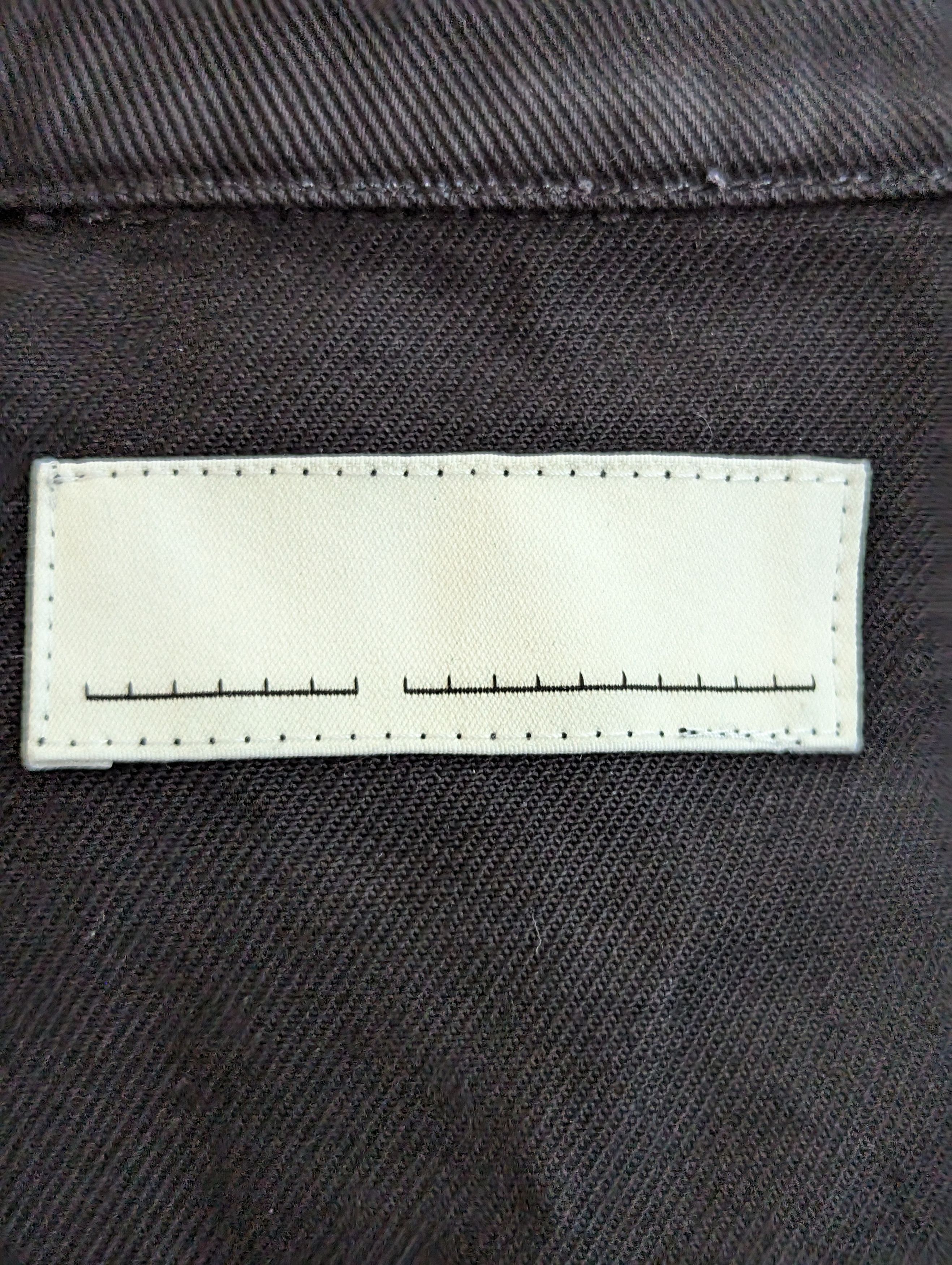 Random Identities Random Identities Black Denim Jacket Size US XS / EU 42 / 0 - 7 Thumbnail