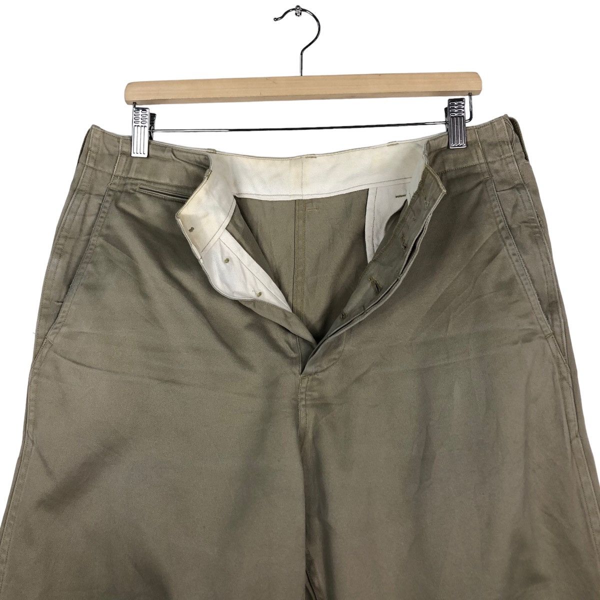 Buzz Rickson's 🔥VINTAGE TOYO ENTERPRISE BUZZ RICKSONS CHORE PANTS Size US 32 / EU 48 - 12 Thumbnail