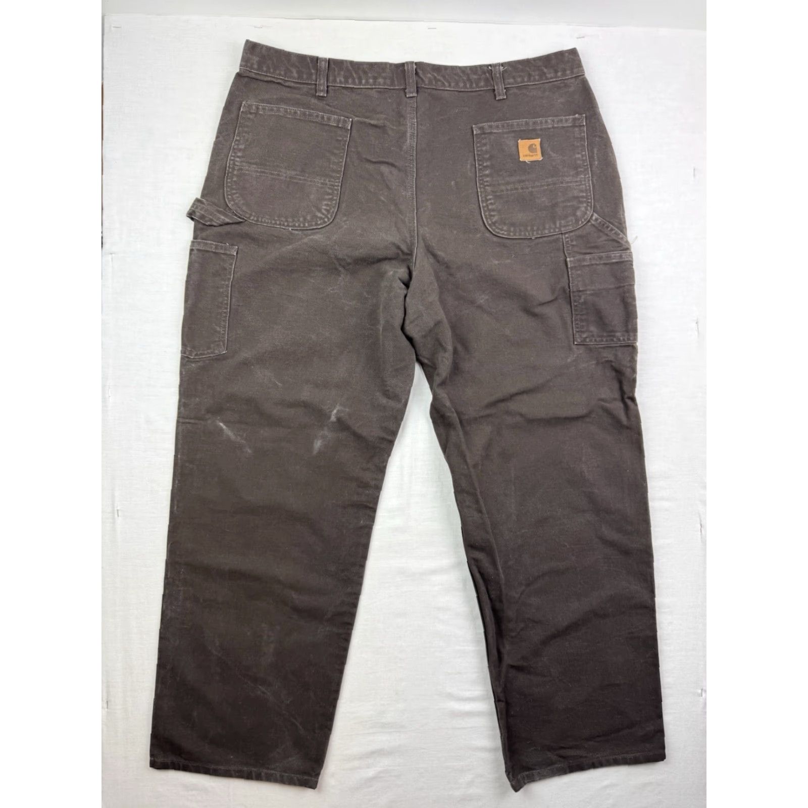 Carhartt VINTAGE Carhartt Carpenter Pants Men's Regular 40x32 Brown Casual Workwear 90s Grunge Size US 40 / EU 56 - 3 Thumbnail