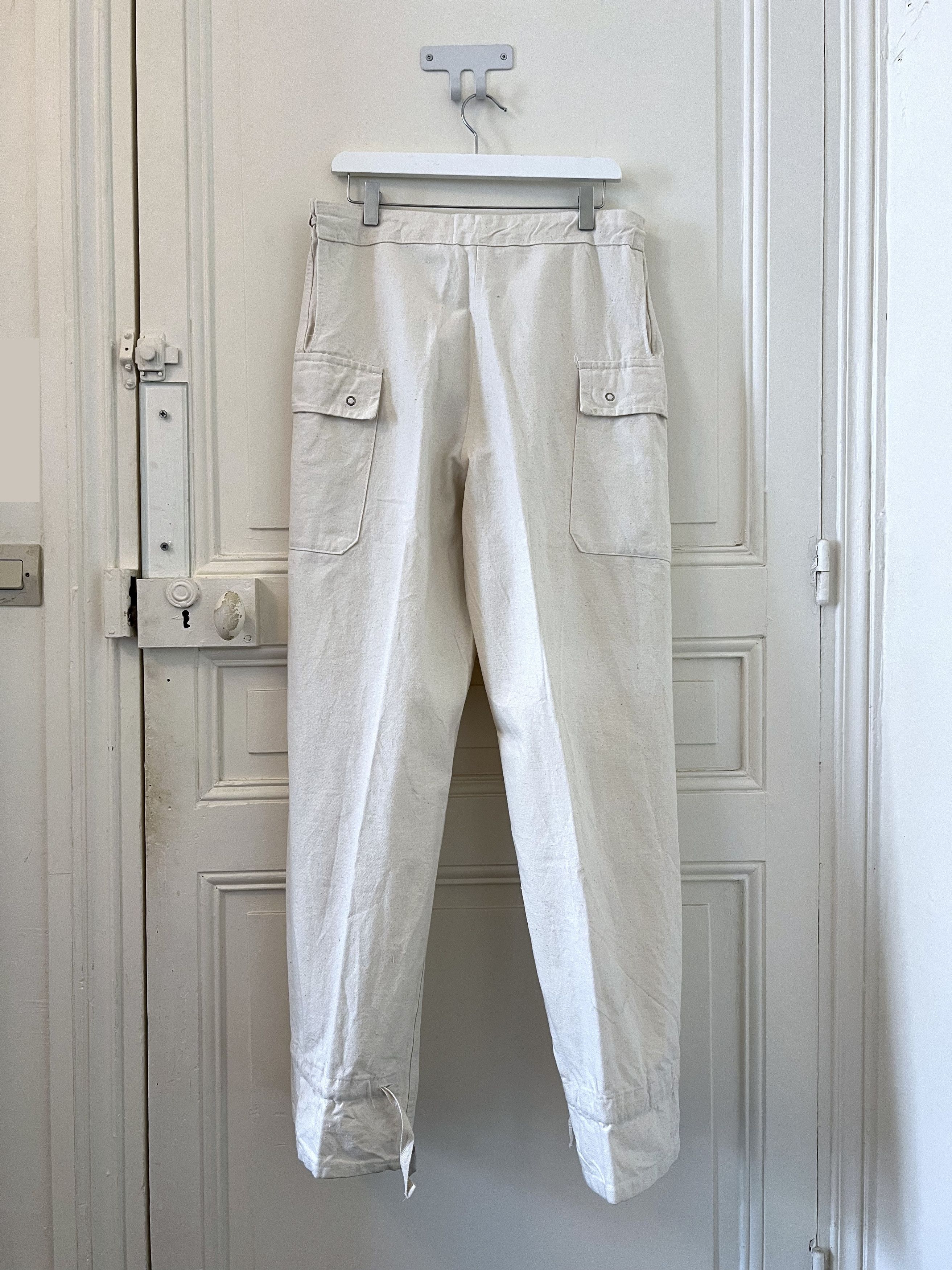 Vintage Pattern Canvas Workwear Pants Size US 34 / EU 50 - 2 Thumbnail