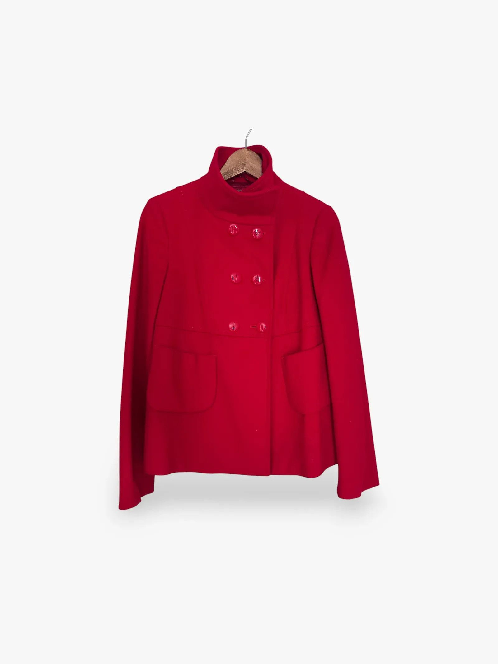 United Colors Of Benetton United Colors of Benetton Kort kappa Coat Size XS / US 0-2 / IT 36-38 - 1 Thumbnail