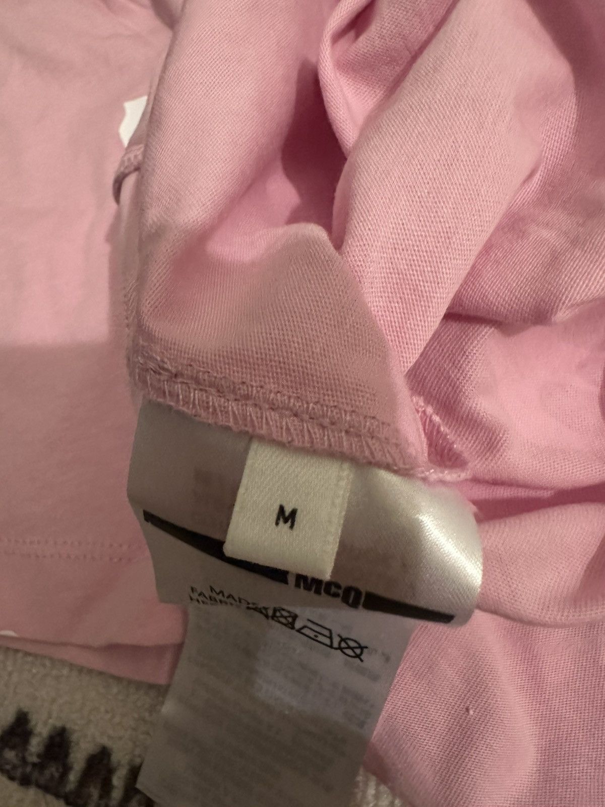 Alexander McQueen Alexander McQueen Pink Tee Size US M / EU 48-50 / 2 - 7 Thumbnail