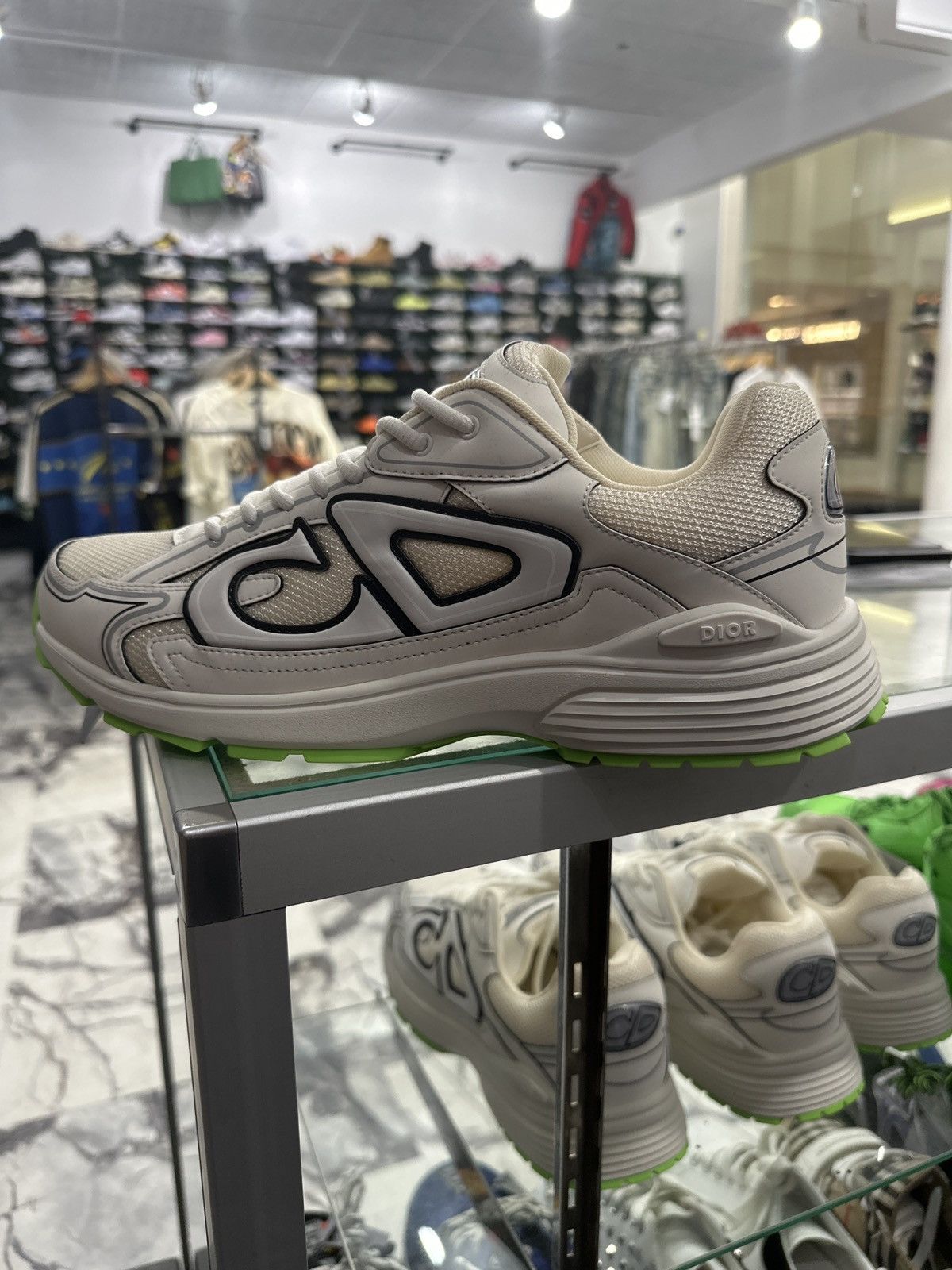 Dior Dior B30 ‘Cream Green’ Size US 10 / EU 43 - 3 Thumbnail