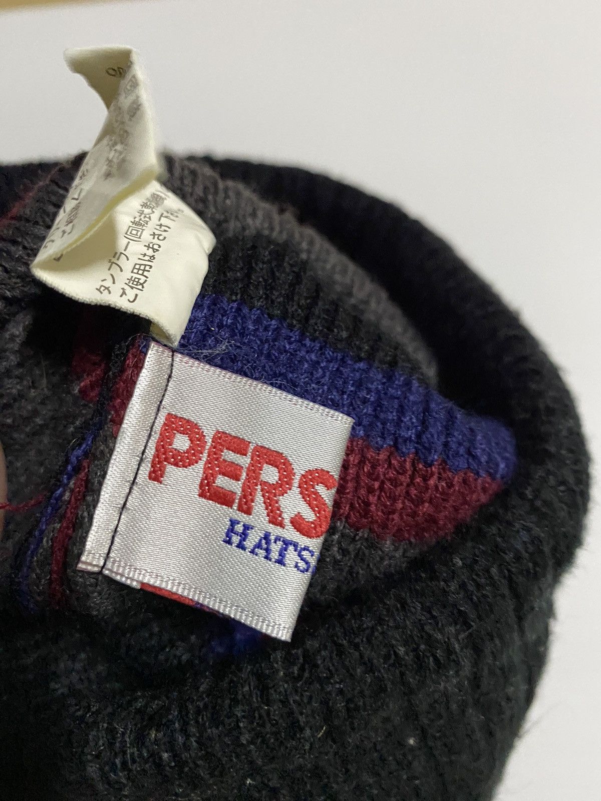 PERSON'S Person’s Embroidery Beanie Hat Size ONE SIZE - 3 Thumbnail