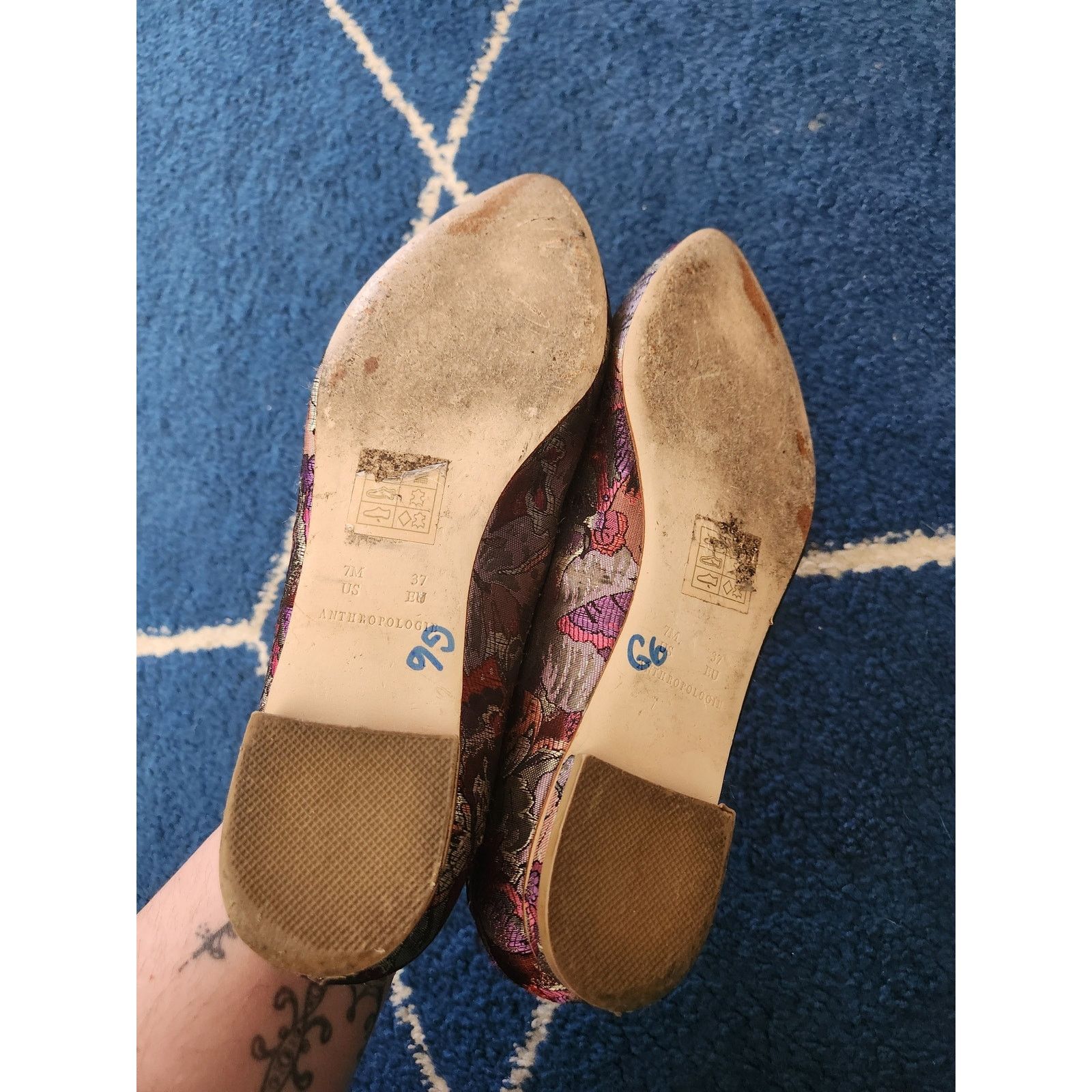 Anthropologie Anthropologie Butter Fly Canvas Loafers -7 Women's Size US 7 / IT 37 - 8 Thumbnail