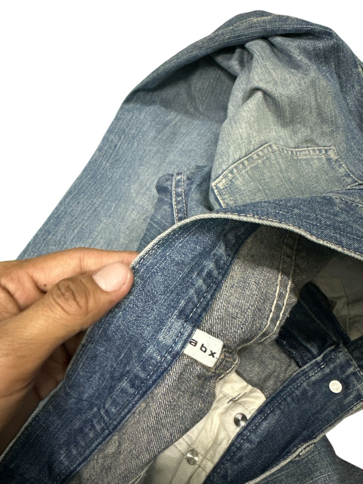 If Six Was Nine Abx Japanese Brand Distress Sashiko if6was9 style Rusty . Size US 30 / EU 46 - 4 Thumbnail