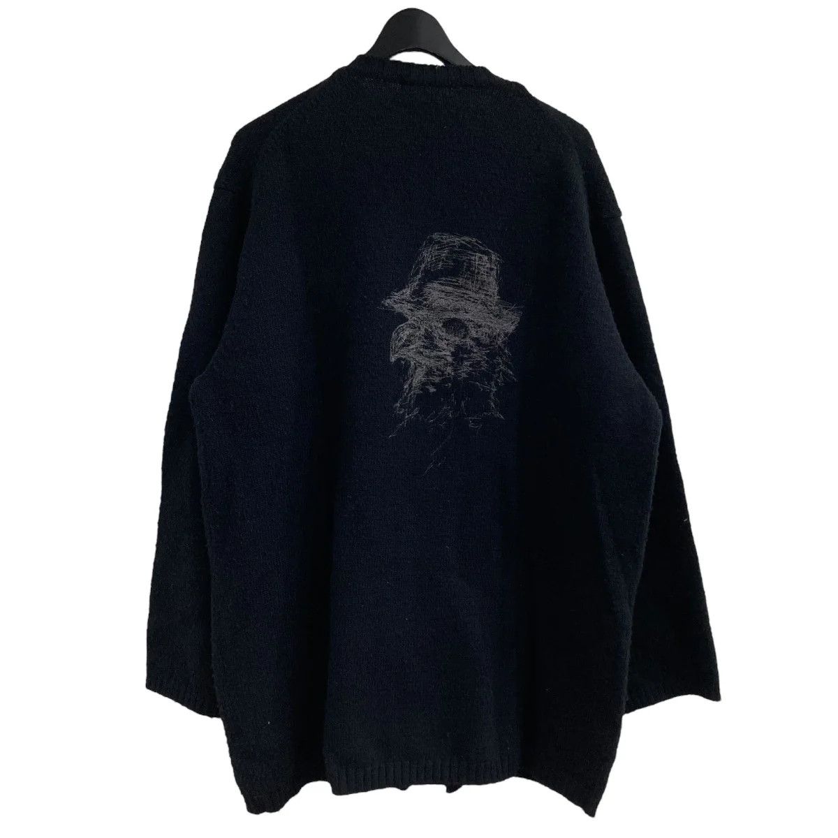 Yohji Yamamoto Yohji Yamamoto pour homme black/Knitwear/Cardigans Size US L / EU 52-54 / 3 - 3 Thumbnail