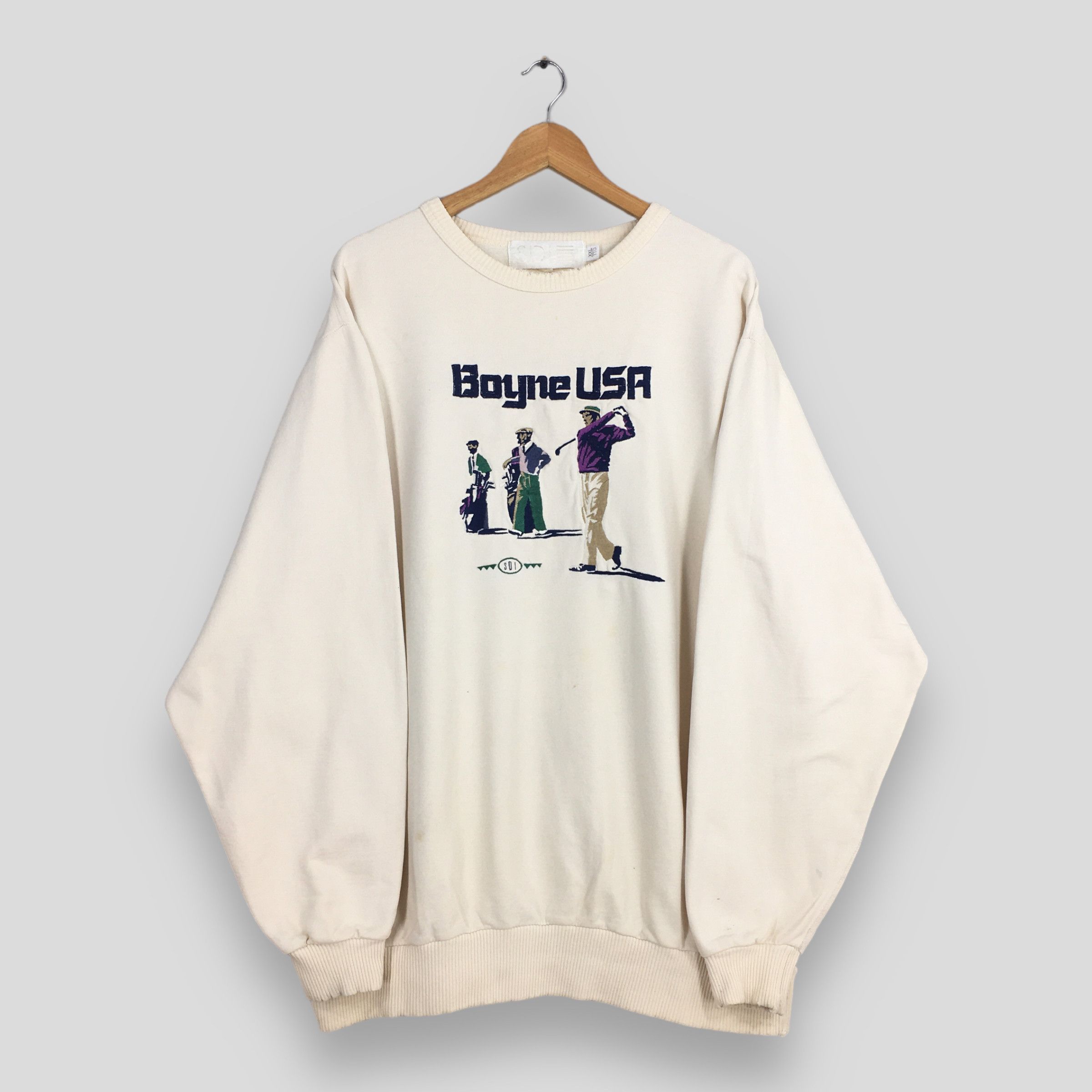 Vintage 90’s Boyne Golf Michigan Sweatshirt Large