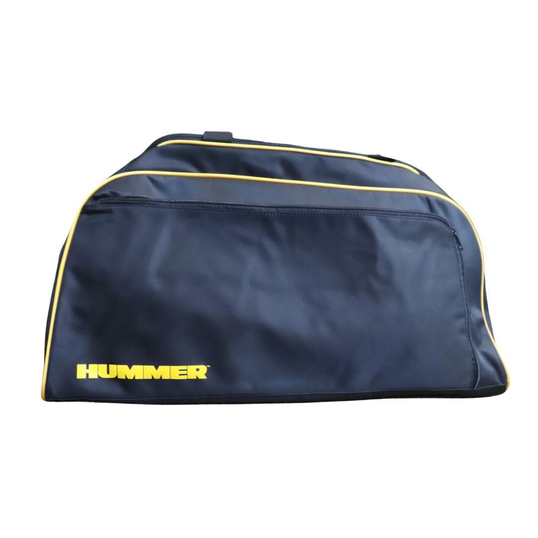 image of Vintage Hummer Duffle Bag Travel Luggage in Black, Men's