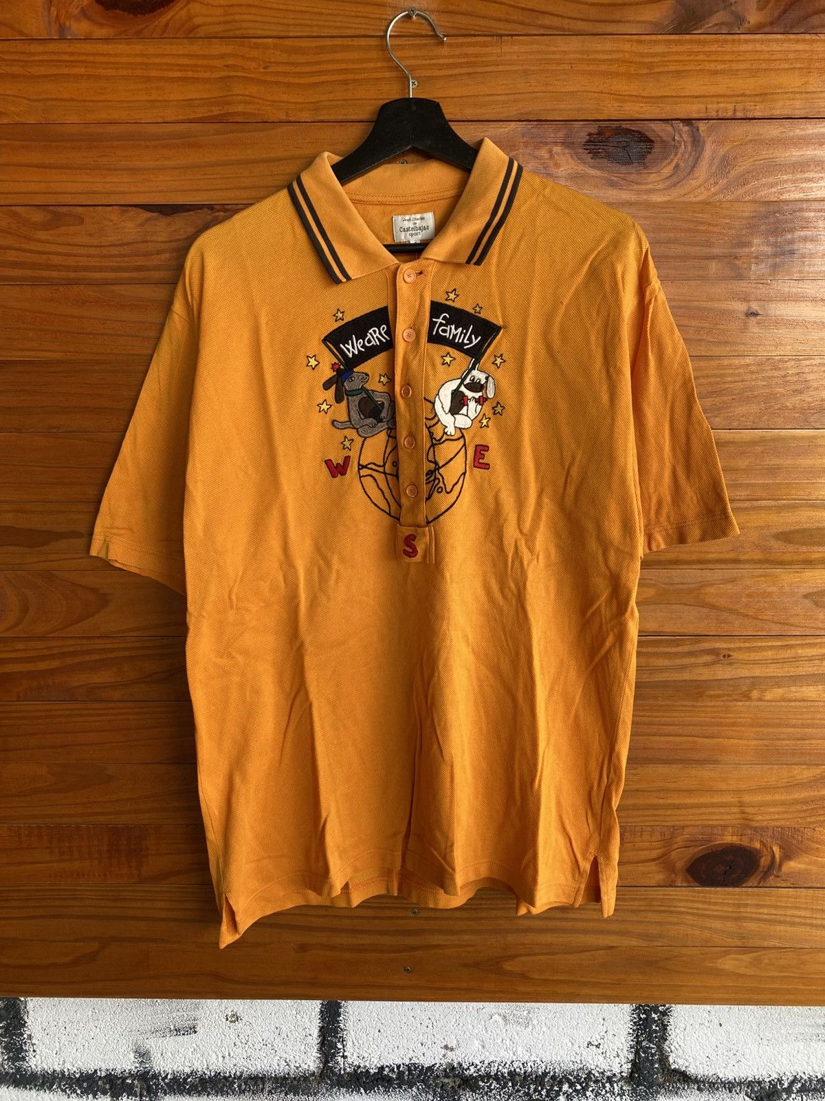 Jean Charles De Castelbajac Jean-Charles de Castelbajac Sport Embroidered Polo Shirt Size US L / EU 52-54 / 3 - 3 Thumbnail
