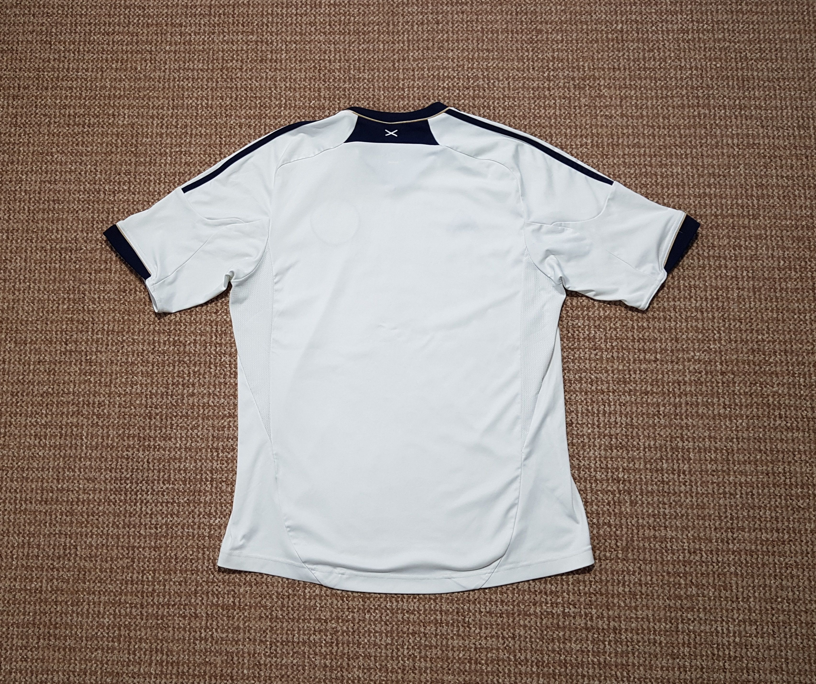 Adidas Adidas Scotland 2011 2013 National Team Soccer Jersey Shirt Size US L / EU 52-54 / 3 - 12 Thumbnail