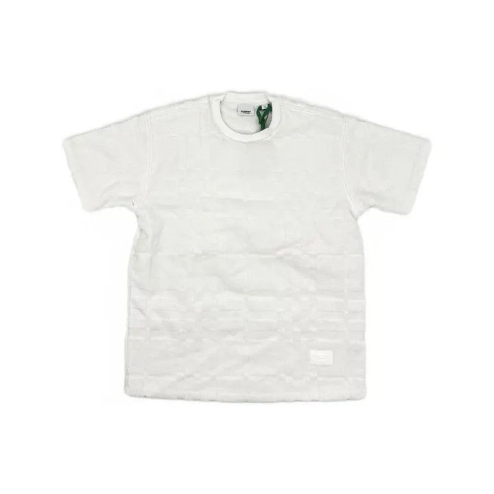Burberry Burberry Burberry SS23 White Plaid Short Sleeve T-Shirt-25 Size US XS / EU 42 / 0 - 2 Thumbnail