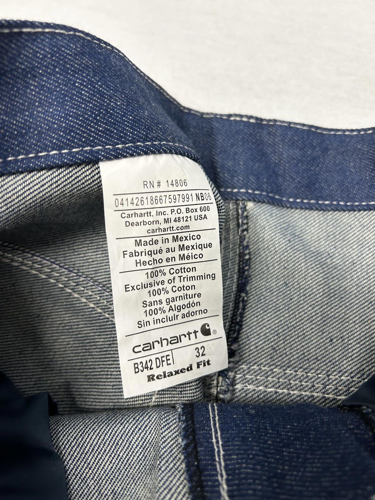 Carhartt Carhartt Men's Denim Shorts 32" Size US 32 / EU 48 - 8 Thumbnail