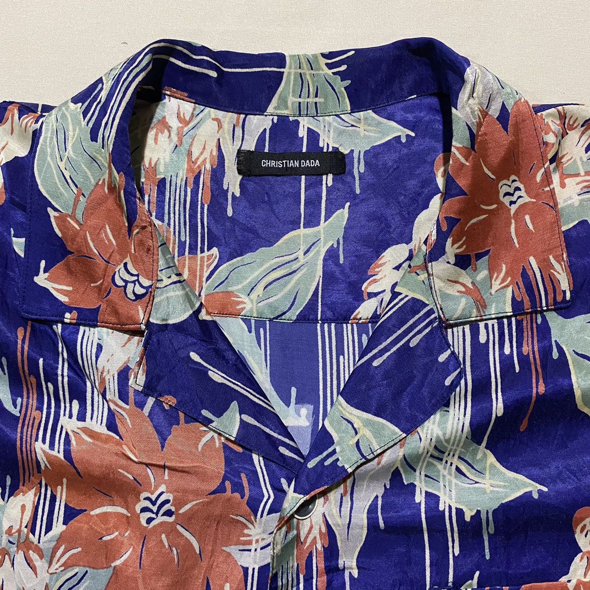 Christian Dada Christian Dada 18SS Aloha Open Collar Shirt Button Size US M / EU 48-50 / 2 - 3 Thumbnail