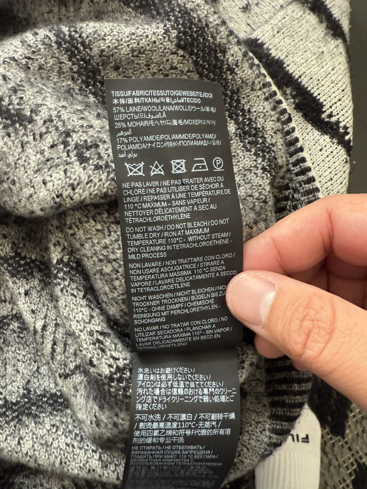 Saint Laurent Paris saint laurent wool crewneck Size US S / EU 44-46 / 1 - 5 Thumbnail