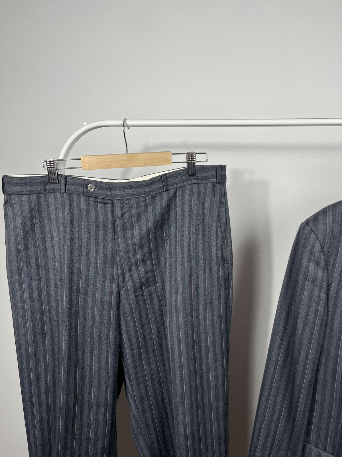 Other Vintage Kaiser Schirmer Wool Suit Blazer Pants West Germany Size 44R - 3 Thumbnail