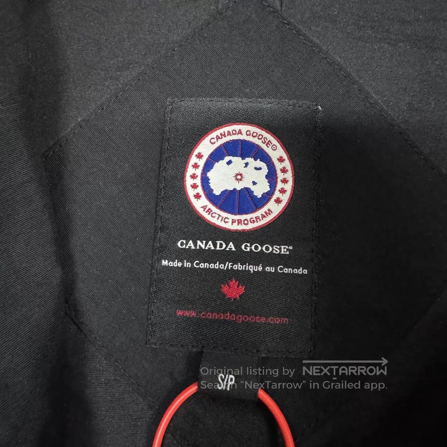 Canada Goose Black Bomber Jacket with Button Front - Size S. Size US S / EU 44-46 / 1 - 6 Thumbnail