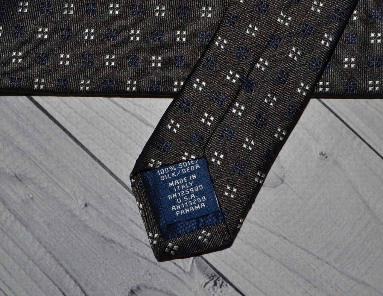Faconnable Faconnable Brown Silk Tie Size ONE SIZE - 9 Thumbnail
