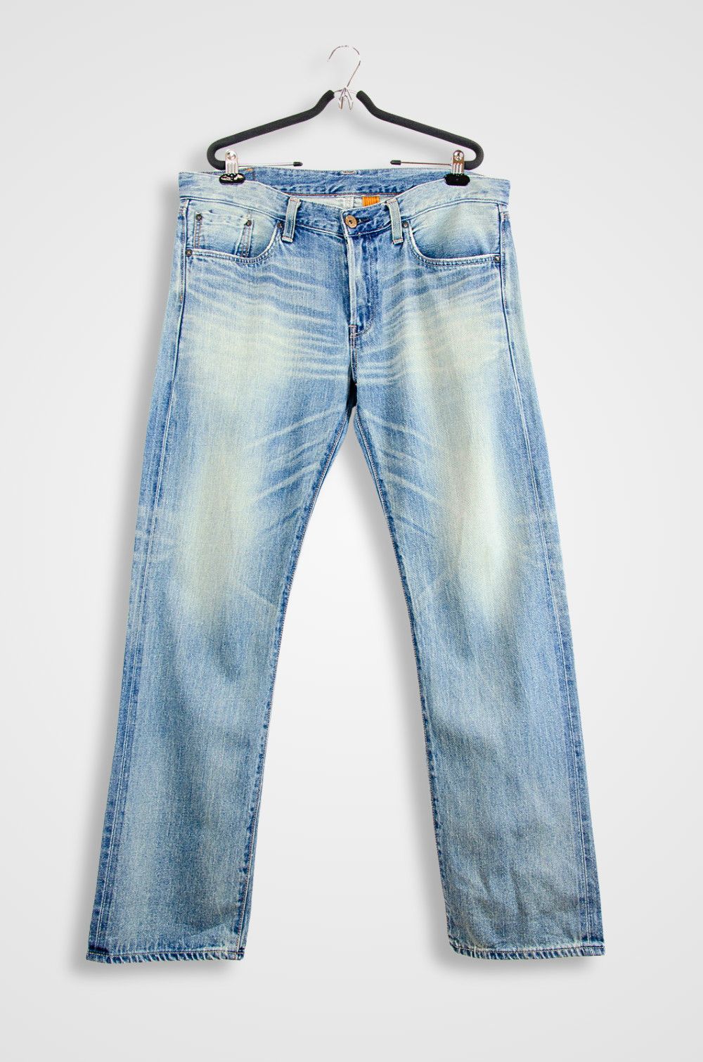 Edwin 5503LS Made in Japan Light Wash Denim Jeans 36x33